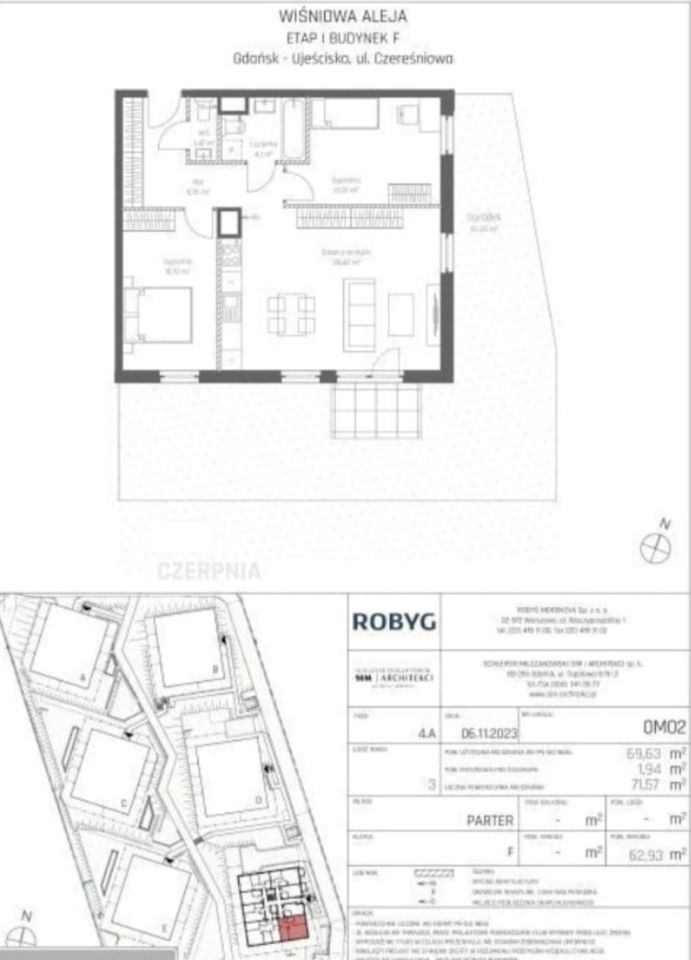Mieszkanie 3-pokojowe Gdańsk Ujeścisko, ul. Czereśniowa. Zdjęcie 10