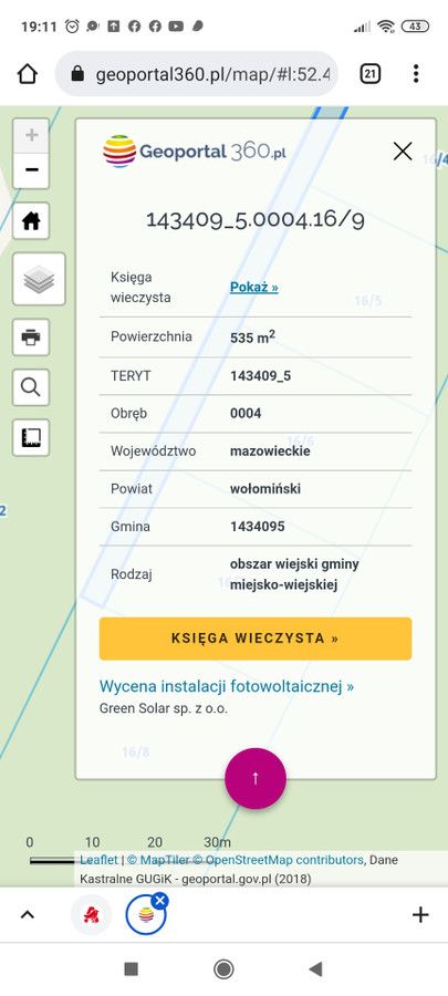 Działka inwestycyjna Radzymin Centrum, ul. Wołomińska. Zdjęcie 3