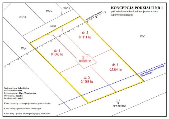 Działka budowlana Smolec, ul. Zacisze. Zdjęcie 1