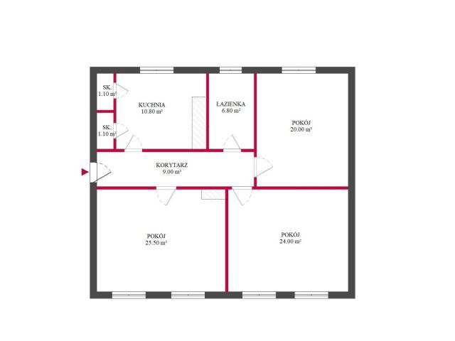 Mieszkanie 3-pokojowe Poznań Jeżyce, pl. Adama Mickiewicza. Zdjęcie 10
