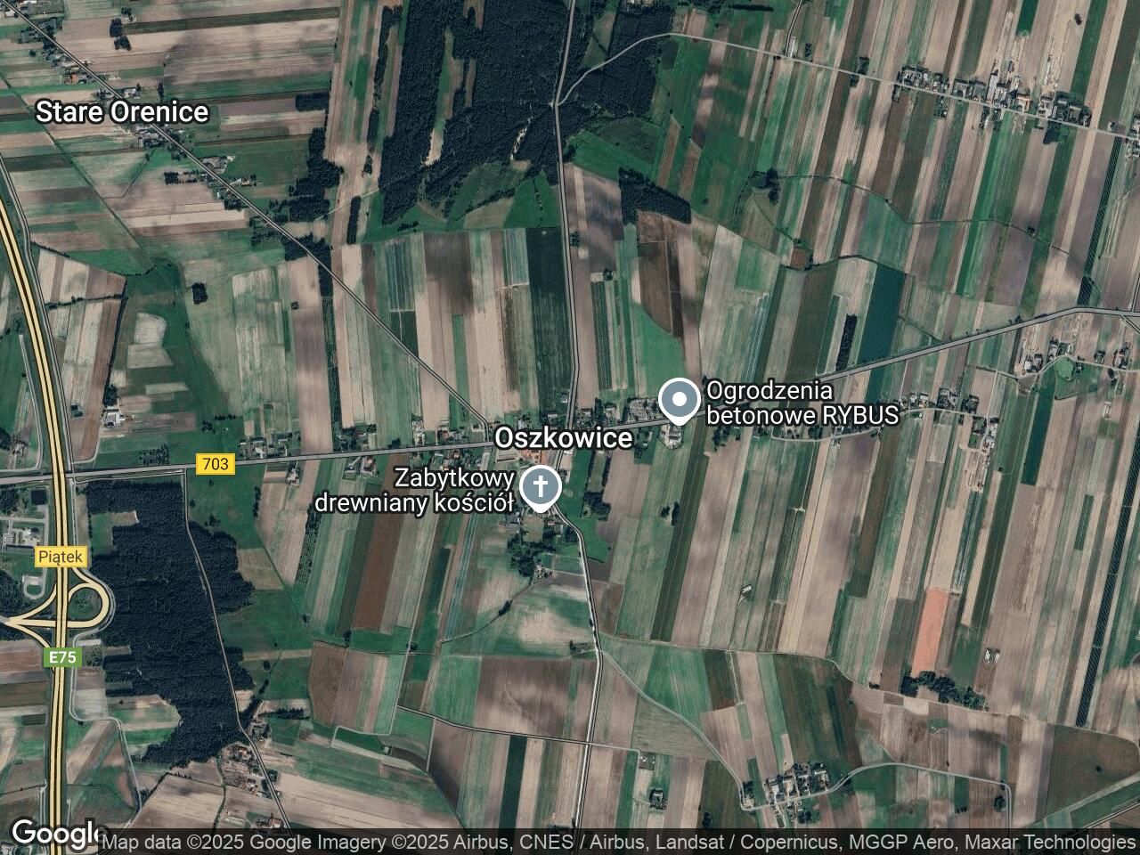 Działka rolna Oszkowice