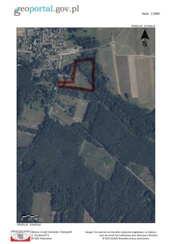 Działka rolno-budowlana Kamieniec. Zdjęcie 1