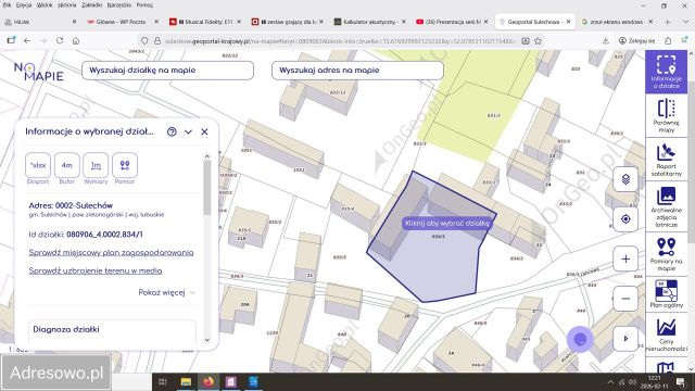 Działka Sulechów, ul. Krańcowa. Zdjęcie 1