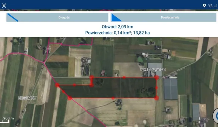 Działka rolna Mroczki Małe