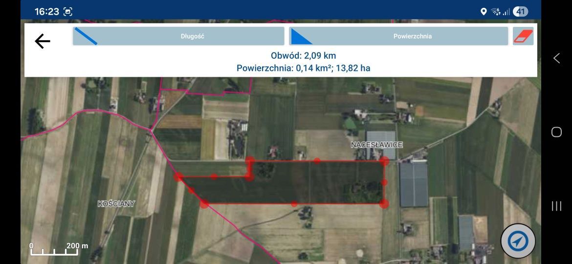 Działka rolna Mroczki Małe