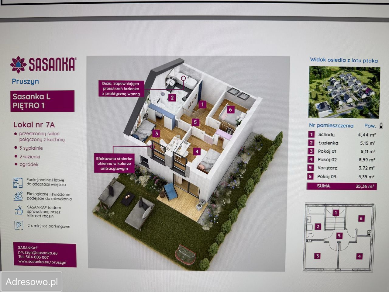 Mieszkanie 4-pokojowe Pruszyn, ul. Dolina Liwca. Zdjęcie 15