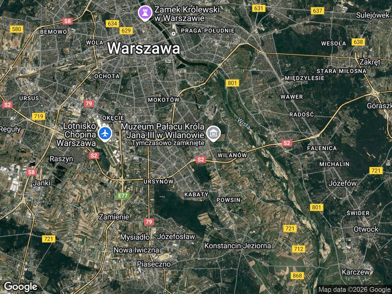 Mieszkanie 2-pokojowe Warszawa Wilanów, al. Rzeczypospolitej