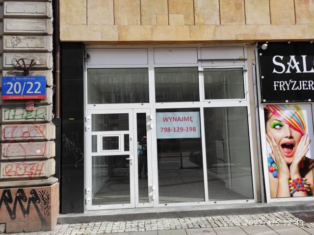 Lokal Warszawa Śródmieście, ul. Marszałkowska. Zdjęcie 1