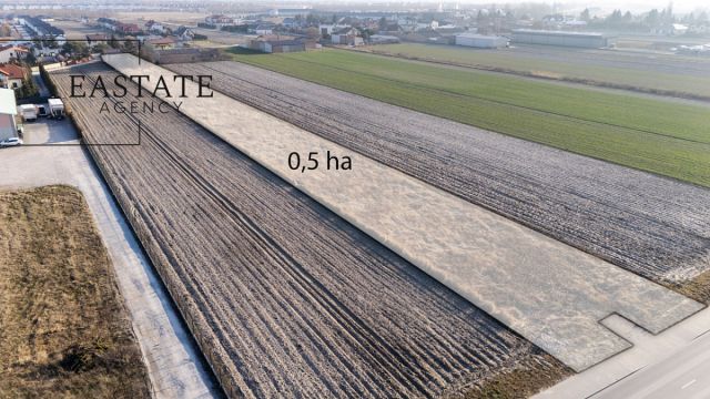 Działka inwestycyjna Zgorzała, ul. Postępu. Zdjęcie 4