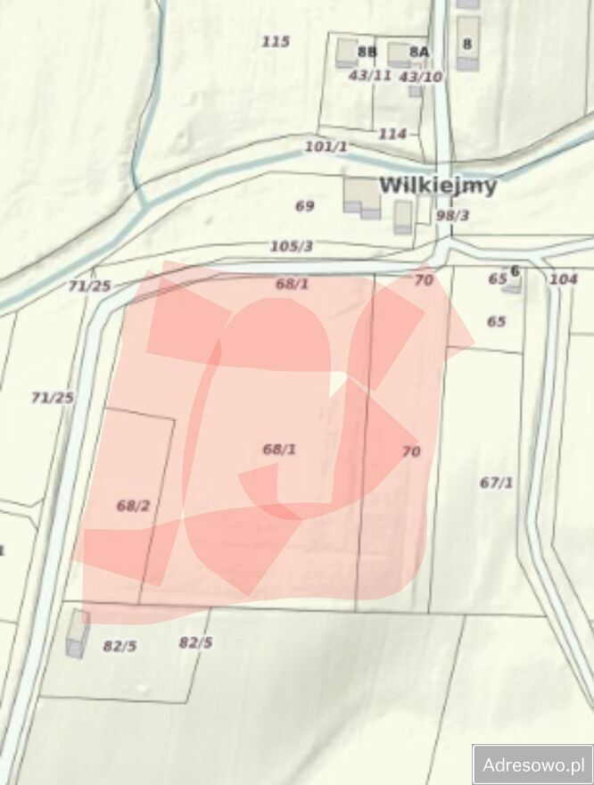 Działka rolna Wilkiejmy. Zdjęcie 7