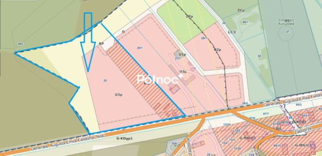 Działka budowlana Bolesławiec, ul. Generała Augusta Emila Fieldorfa "Nila". Zdjęcie 3