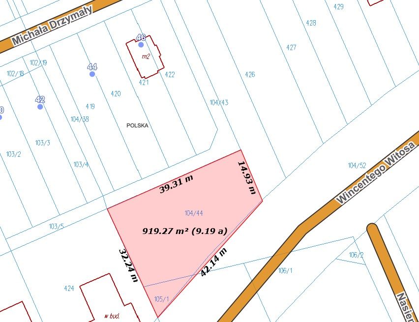 Działka budowlana Zamość, ul. Michała Drzymały. Zdjęcie 3