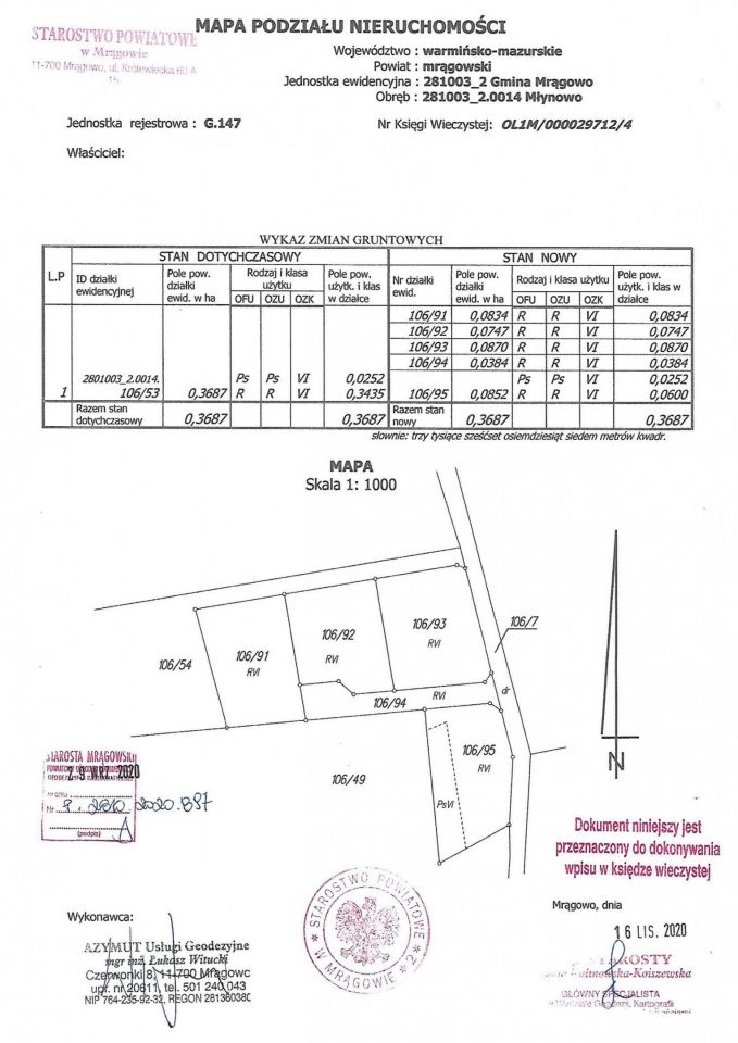 Działka budowlana Młynowo. Zdjęcie 2