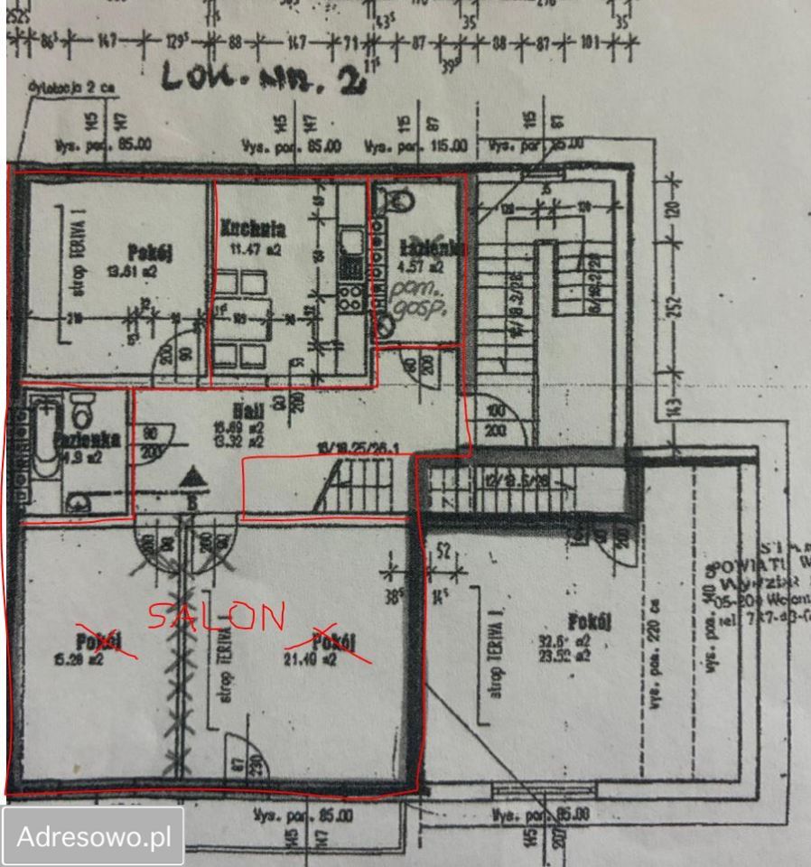 Mieszkanie 6-pokojowe Zielonka Bankówka, ul. Wrzosowa. Zdjęcie 2