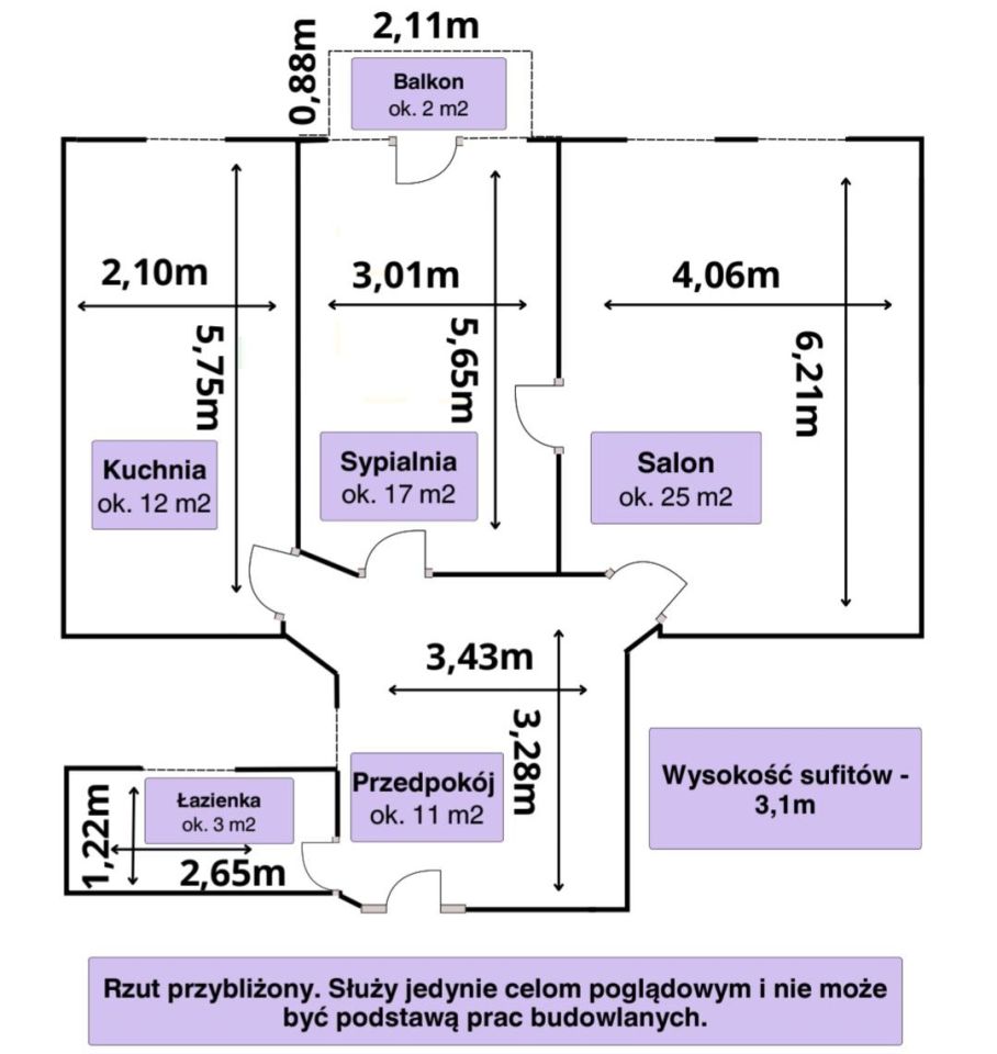 Mieszkanie 2-pokojowe Wrocław Gajowice, ul. Stalowa. Zdjęcie 10