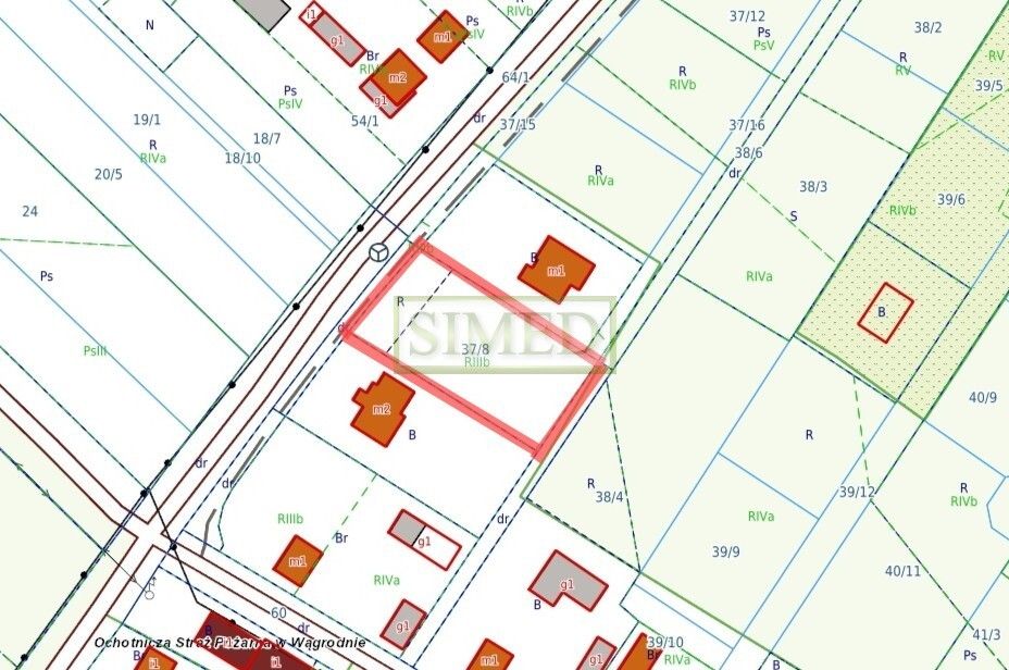 Działka budowlana Wągrodno. Zdjęcie 7