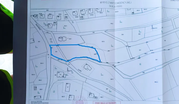 Działka budowlana Bobowa Przedmieście, ul. Bohaterów Bobowej