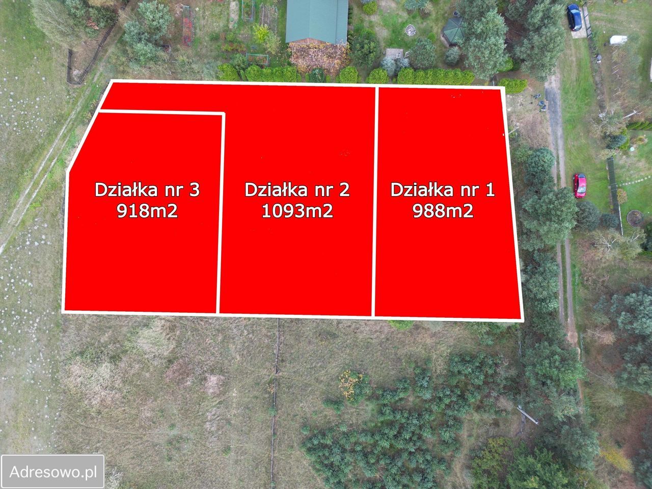 Działka budowlana Tyborów. Zdjęcie 2