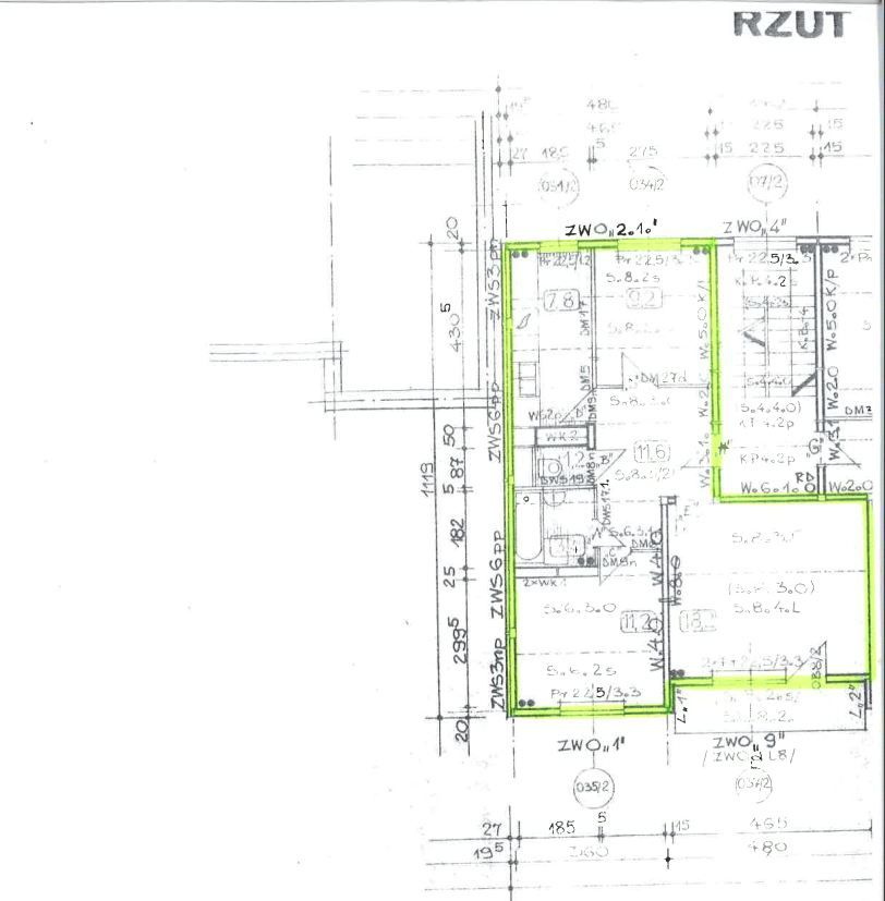 Mieszkanie 3-pokojowe Myszków Centrum, ul. Majora Sucharskiego. Zdjęcie 19