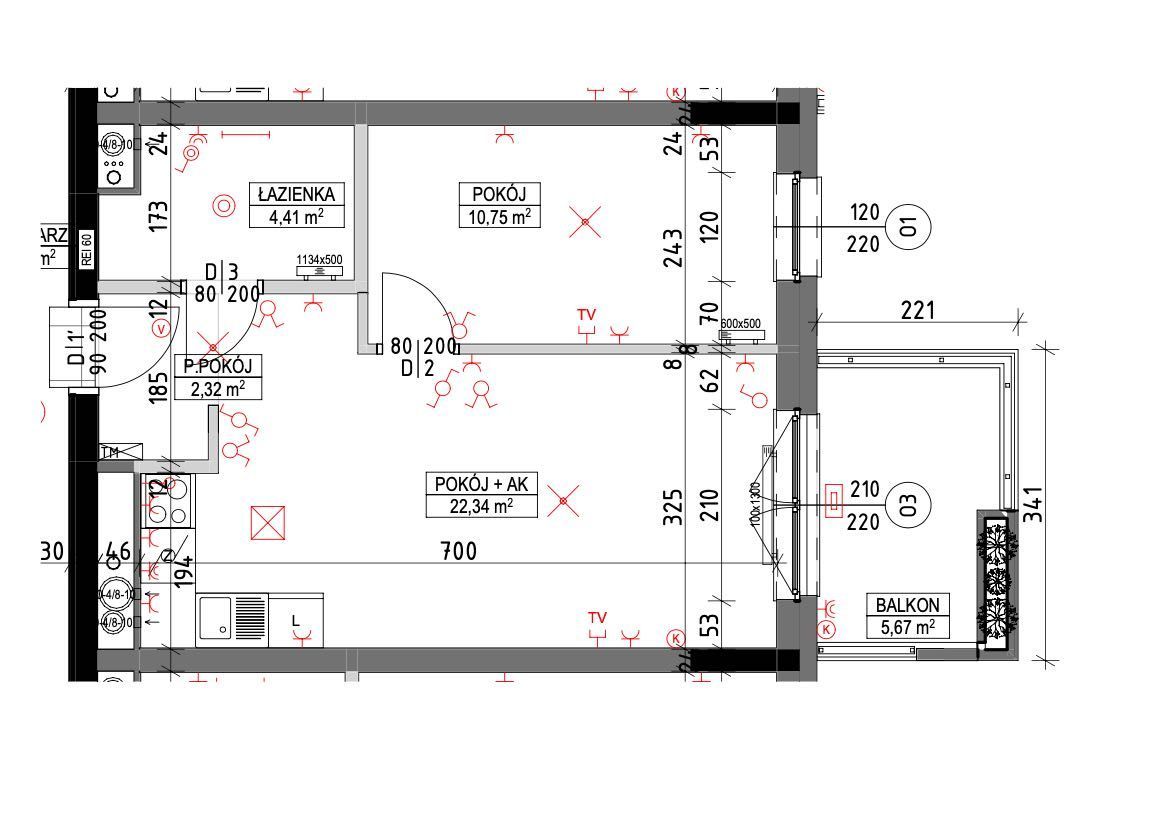 Mieszkanie 2-pokojowe Bydgoszcz, ul. Gajowa. Zdjęcie 8