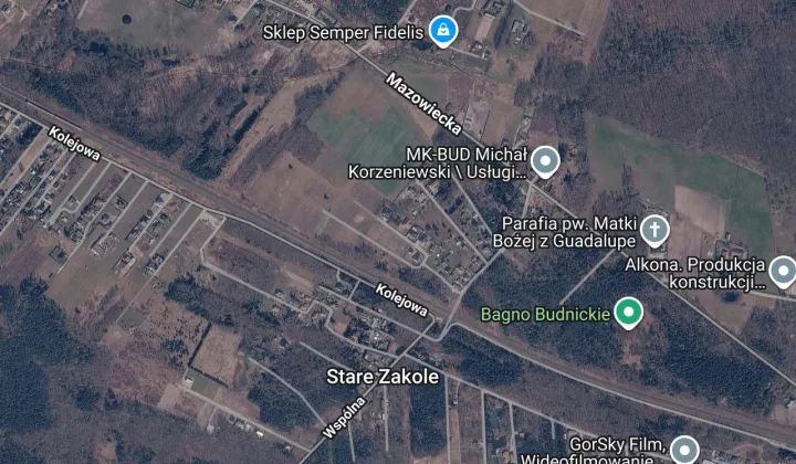 Działka budowlana Stare Zakole, ul. Alternatywy
