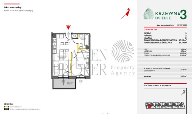 Mieszkanie 2-pokojowe Warszawa Targówek, ul. Krzewna. Zdjęcie 11