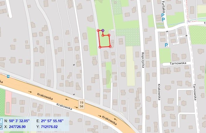 Działka budowlana Rzeszów Przybyszówka, ul. Krakowska. Zdjęcie 5