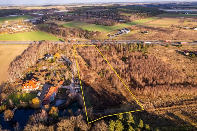 Działka inwestycyjna Załuski. Zdjęcie 4