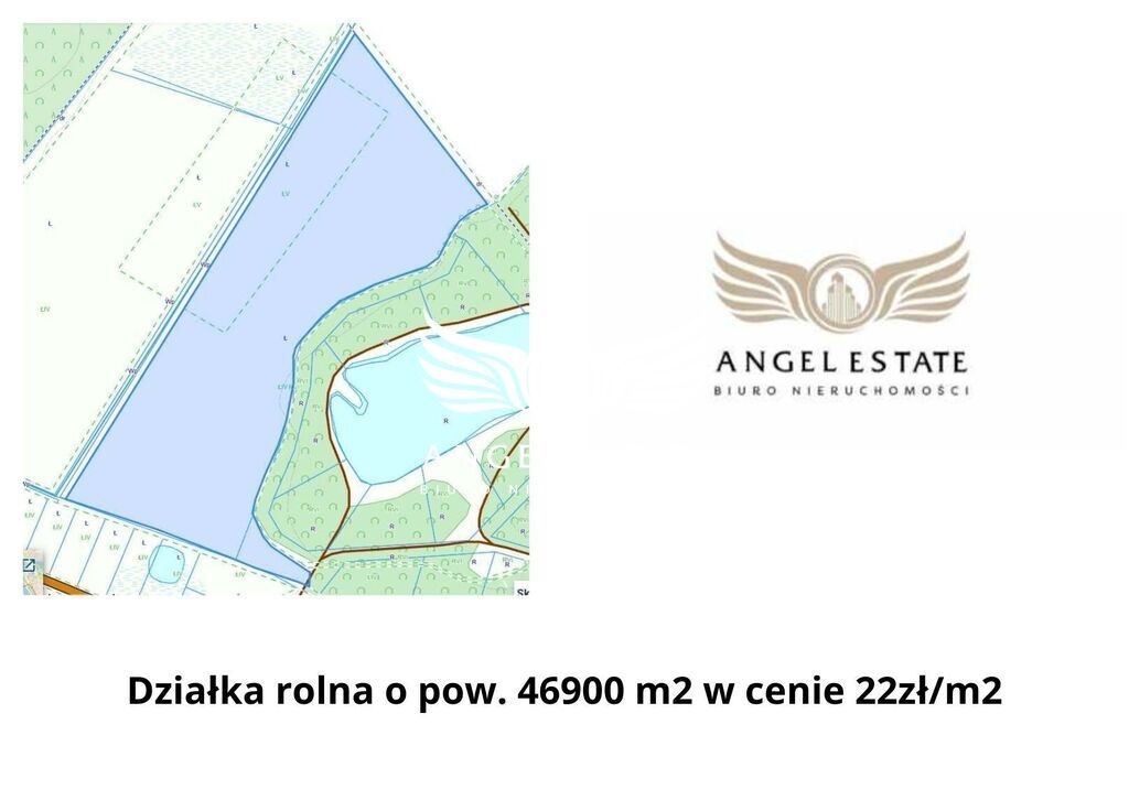 Działka budowlana Łęgi. Zdjęcie 7
