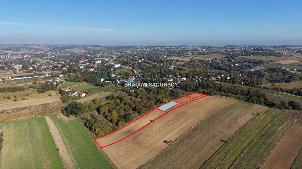 Działka inwestycyjna Kocmyrzów, ul. Wąwozowa. Zdjęcie 2