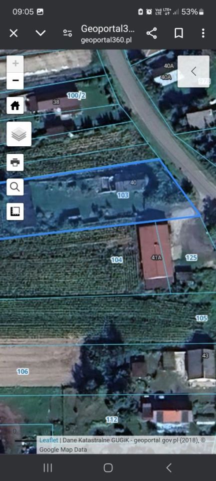 Działka rolno-budowlana Grabówie