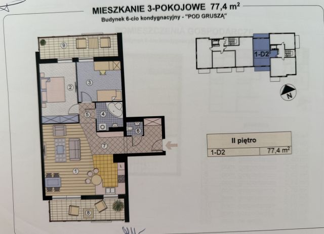 Mieszkanie 3-pokojowe Łódź Bałuty, ul. Liściasta. Zdjęcie 21