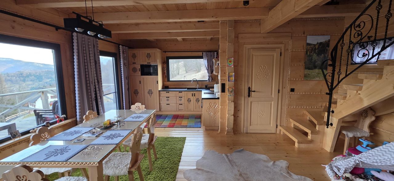 dom wolnostojący, 4 pokoje Zawoja Wełcza. Zdjęcie 18