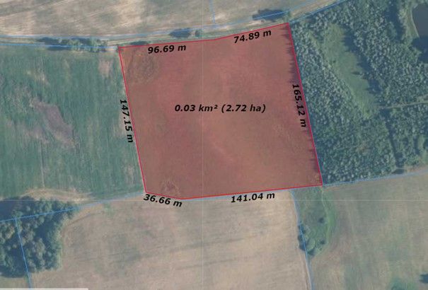 Działka rolna Kabikiejmy. Zdjęcie 3