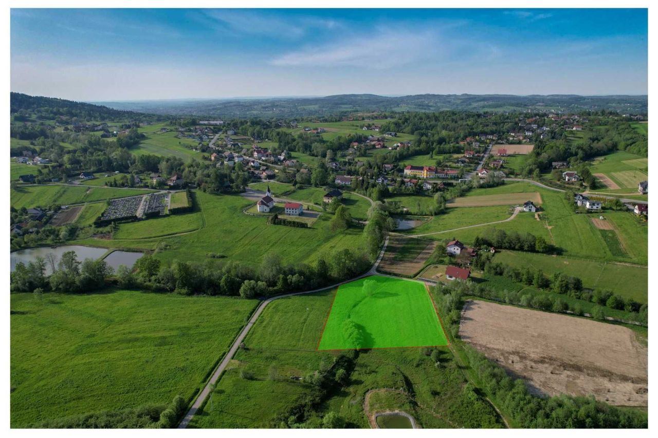 Działka rekreacyjna Łękawica. Zdjęcie 3