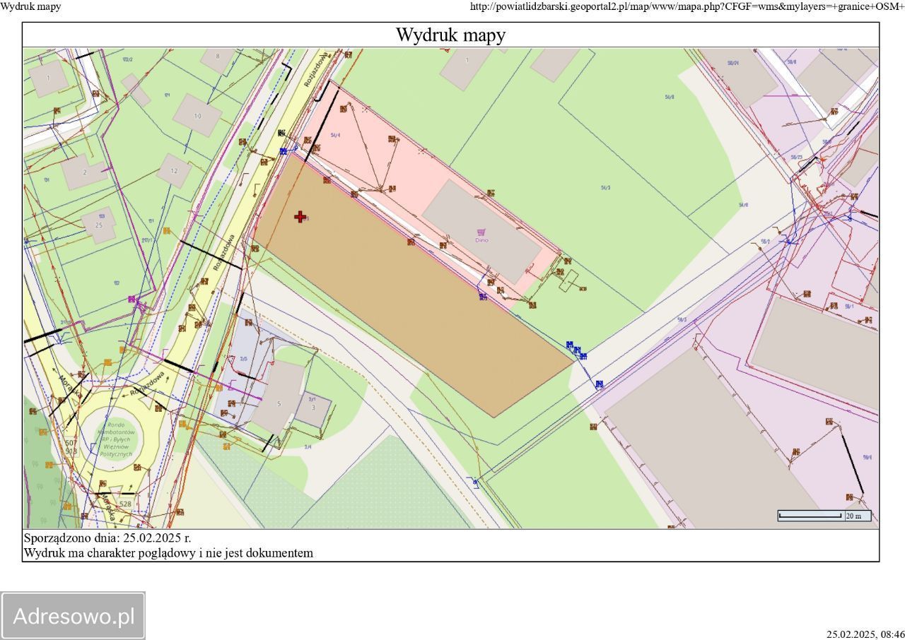 Działka inwestycyjna Orneta, ul. Rozjazdowa. Zdjęcie 2