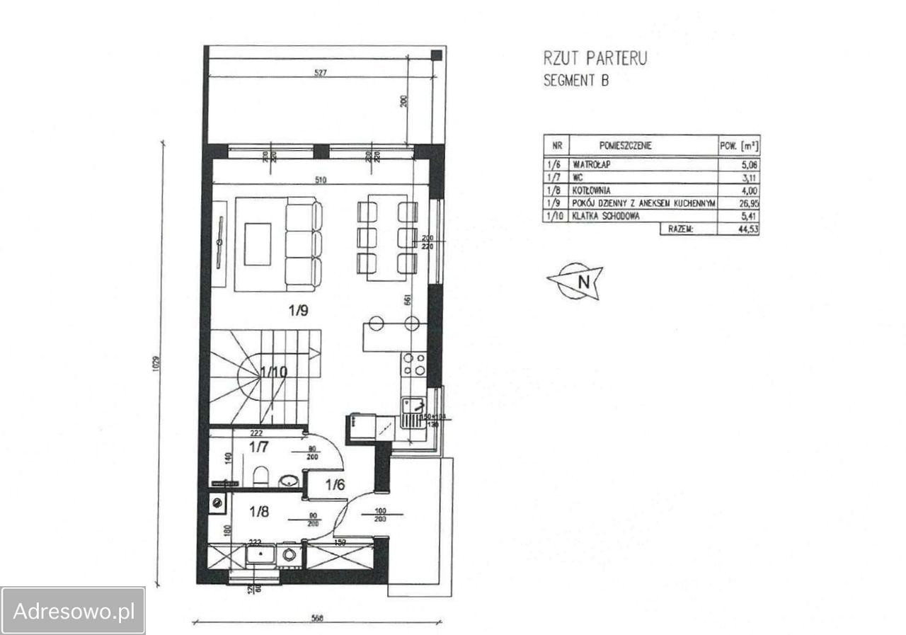 bliźniak, 3 pokoje Kostrzyn, ul. Poziomkowa. Zdjęcie 2