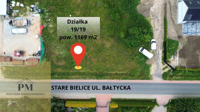 Działka budowlana Stare Bielice, ul. Bałtycka. Zdjęcie 2