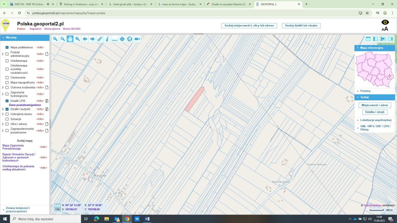 Działka rolno-budowlana Maszów. Zdjęcie 2