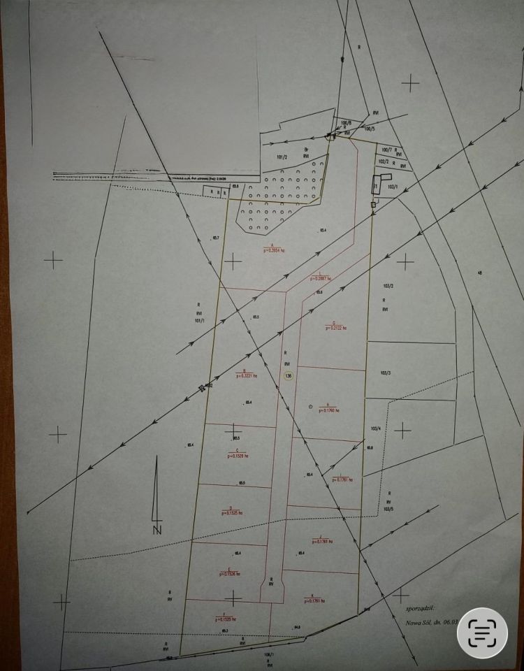 Działka inwestycyjna Nowe Żabno, Starostawska. Zdjęcie 2