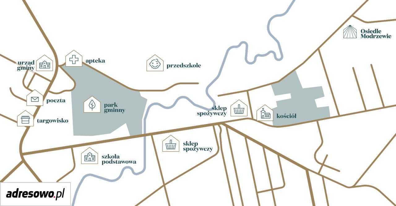 dom szeregowy, 4 pokoje Wiązowna, ul. Modrzewiowa. Zdjęcie 17