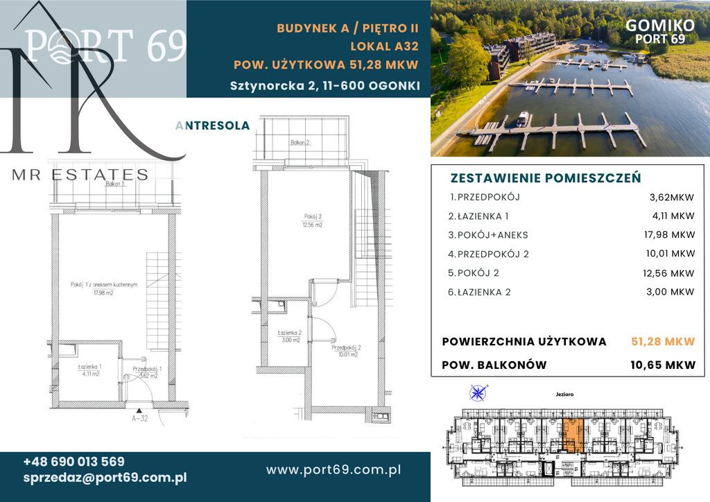 Mieszkanie 2-pokojowe Ogonki, ul. Sztynorcka. Zdjęcie 25