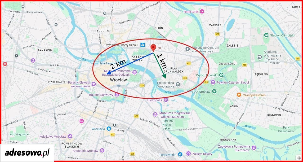 Mieszkanie 3-pokojowe Wrocław Śródmieście, ul. Mikołaja Sępa-Szarzyńskiego. Zdjęcie 3