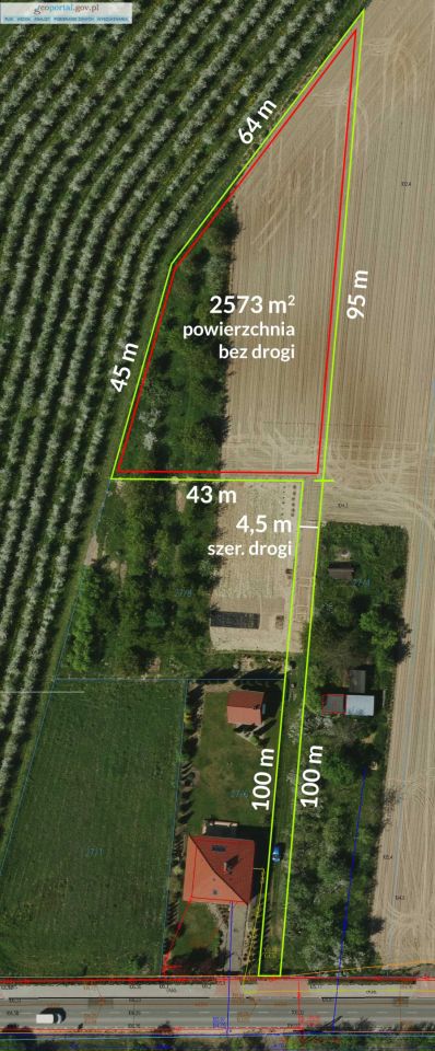 Działka rolna Włocławek, ul. Dobrzyńska. Zdjęcie 2