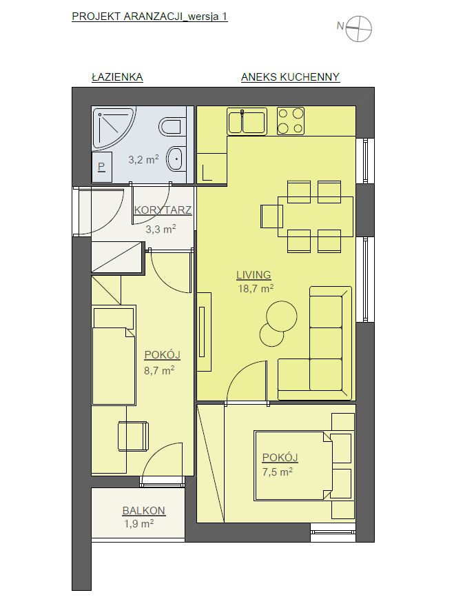 Mieszkanie 3-pokojowe Poznań Centrum, ul. Karola Libelta. Zdjęcie 14