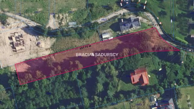 Działka inwestycyjna Balice, ul. Pod Lasem. Zdjęcie 3