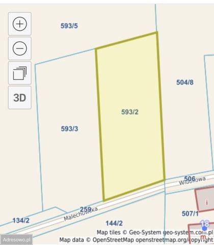 Działka budowlana Sianożęty, ul. Malechowska. Zdjęcie 1