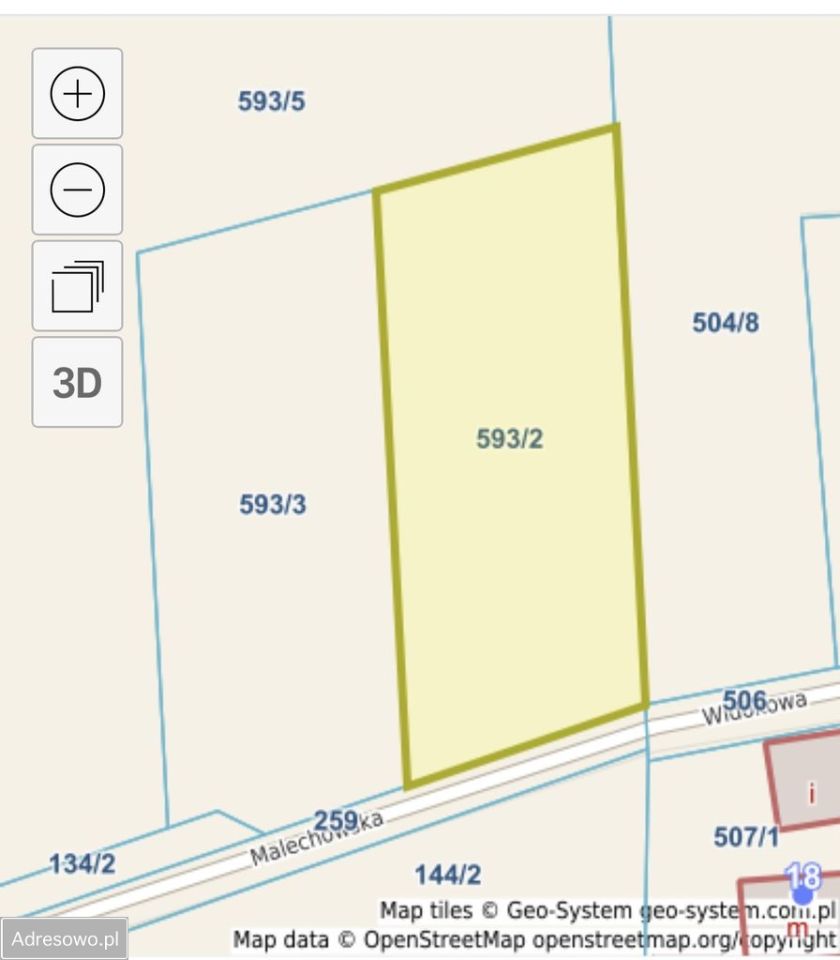 Działka budowlana Sianożęty, ul. Malechowska. Zdjęcie 1