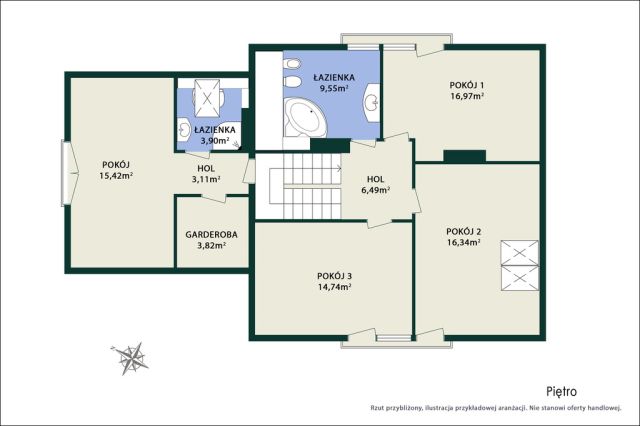 dom wolnostojący, 6 pokoi Michałów-Reginów, ul. Warszawska. Zdjęcie 35
