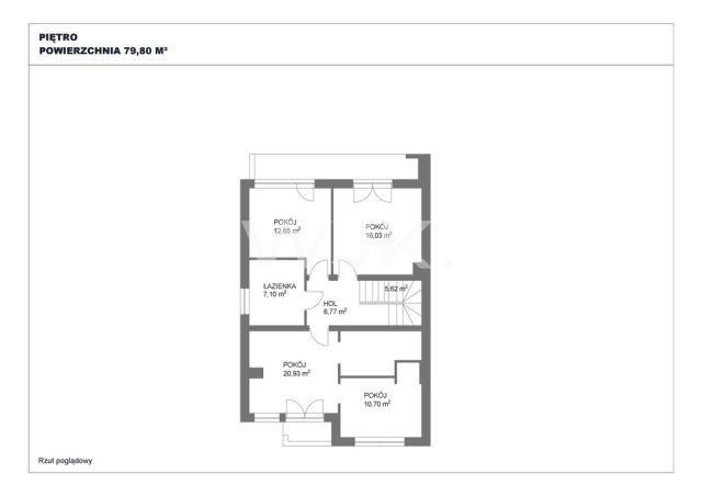 bliźniak, 5 pokoi Warszawa Ursynów. Zdjęcie 21